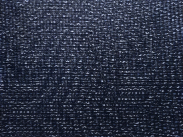 アンティーク　亀甲絣織り出し本場泥大島紬男物着物アンサンブル